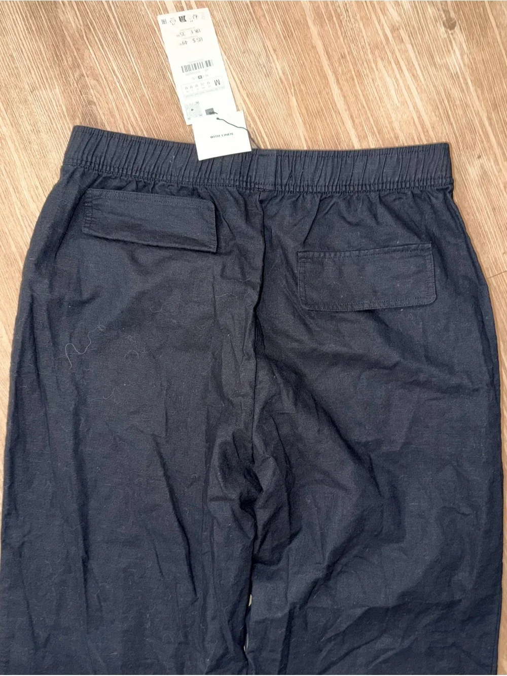 Zara Linen-Blend Relaxed Pants, NWT ($49.90)!